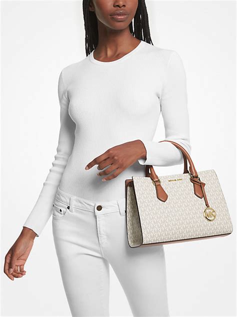 michael kors 2 for 229|Sheila Medium Logo Satchel .